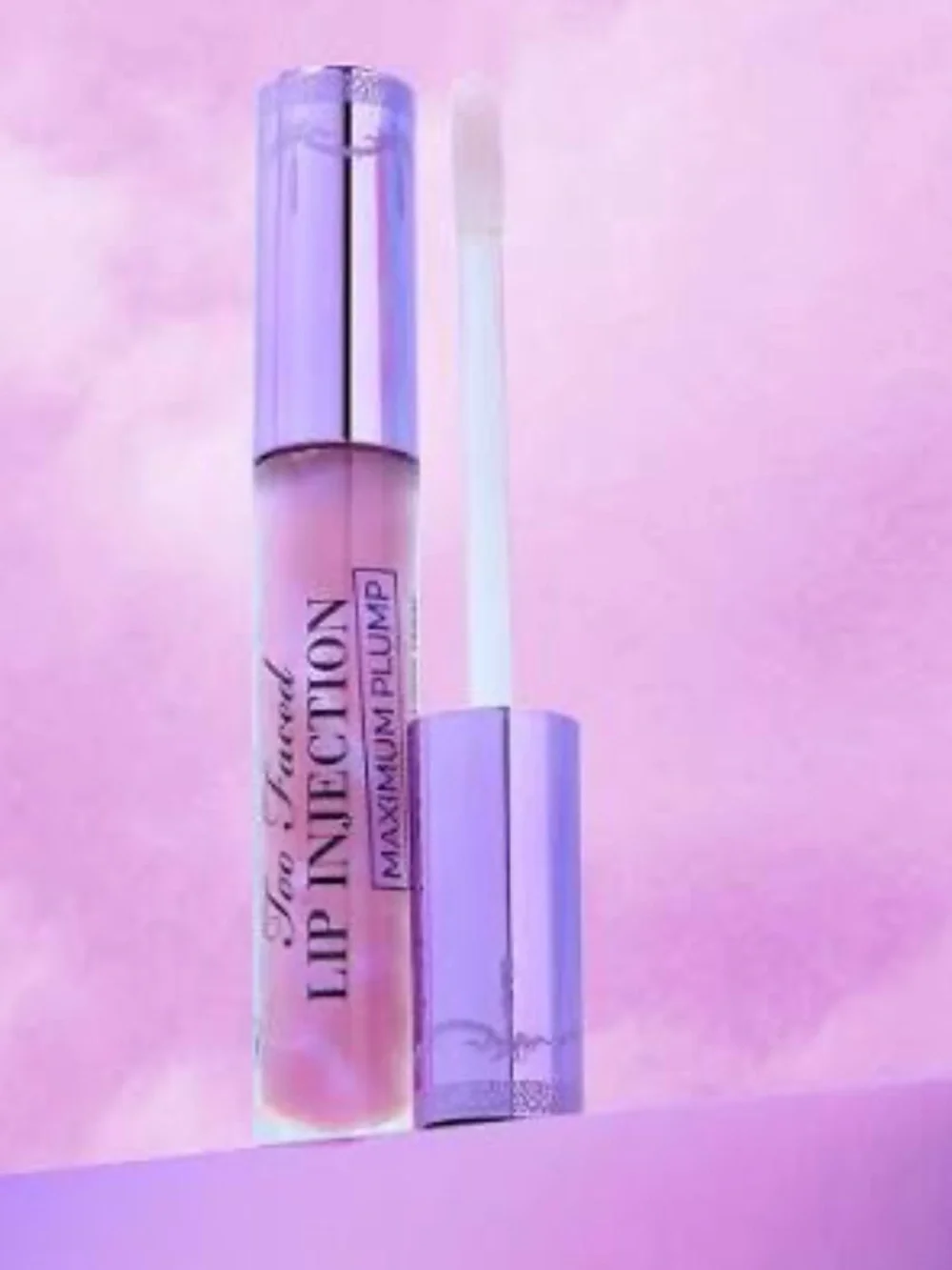 Too Faced Lip Injections LipGloss Maximum Plumping in Blueberry Buzz BNIB